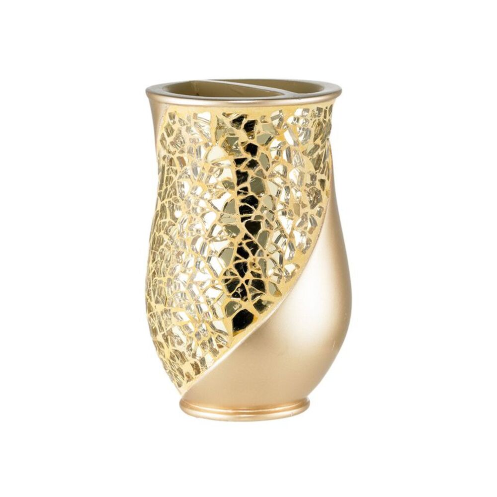 Popular Bath Gold Sinatra Bath Decor Accessories, Premium, Durable, Acrylic